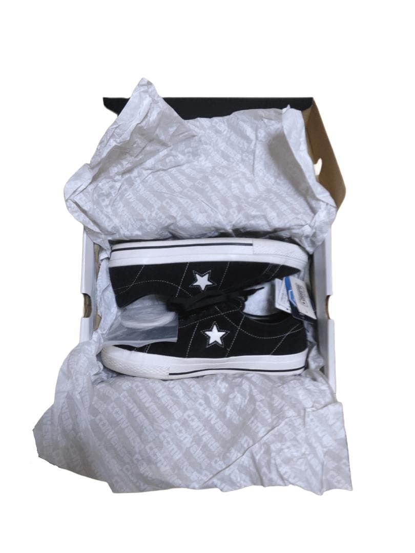 美品★27cm ONE STAR GF SUEDE コンバース ゴルフ ブラック