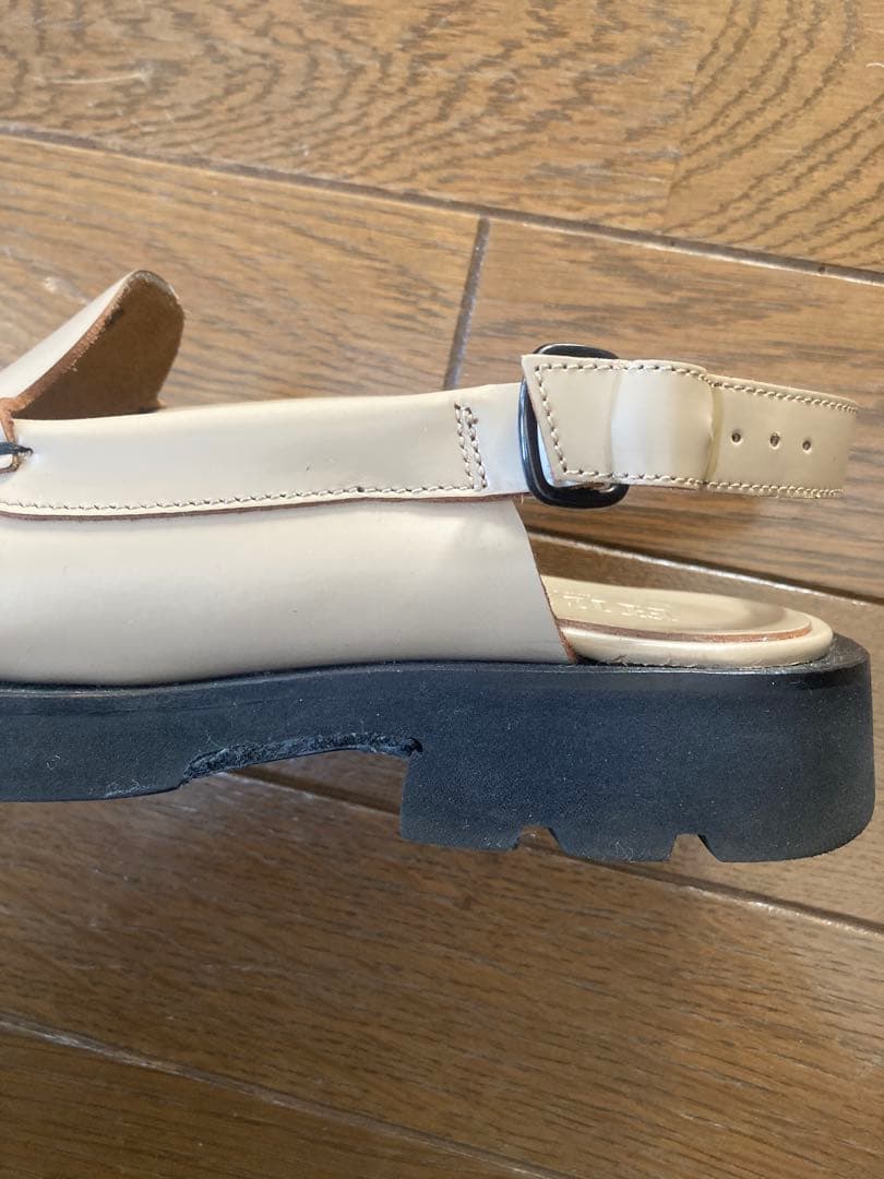 HEREU へリュー スリングバックローファー 38