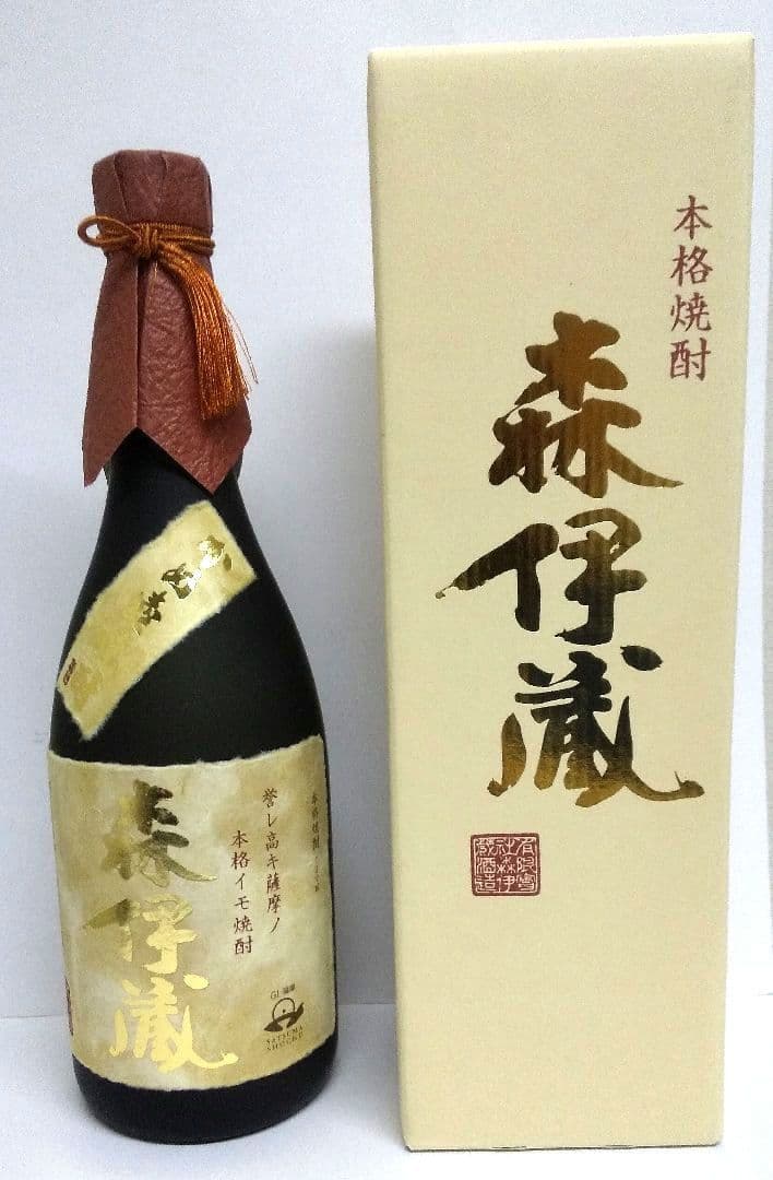 入手困難⭐️本格芋焼酎【森伊蔵金ラベル】720m l 25度 未開封品 箱付
