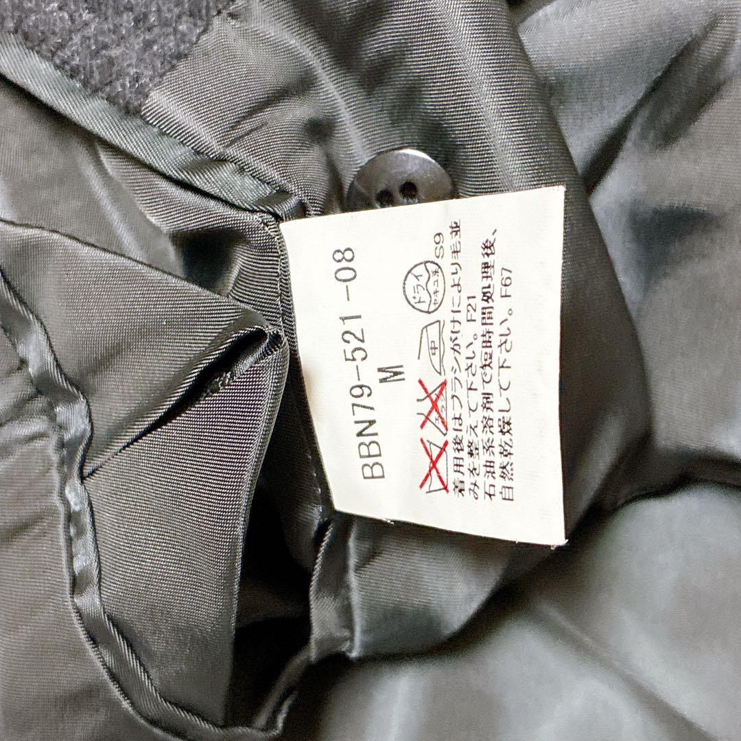 極美品 バーバリーロンドン ウールコート アンゴラ混 Mサイズ メンズ　ボタン