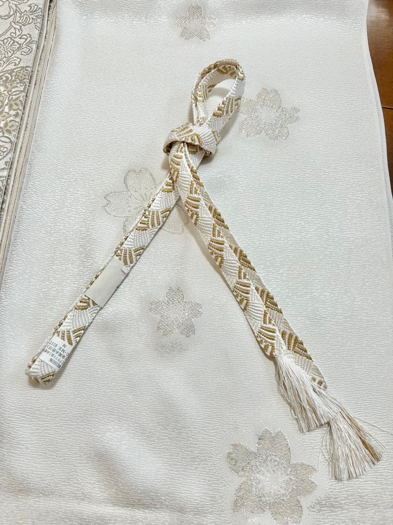 正絹訪問着　裄丈長め　フルセット4点　入学式　七五三　お宮参り