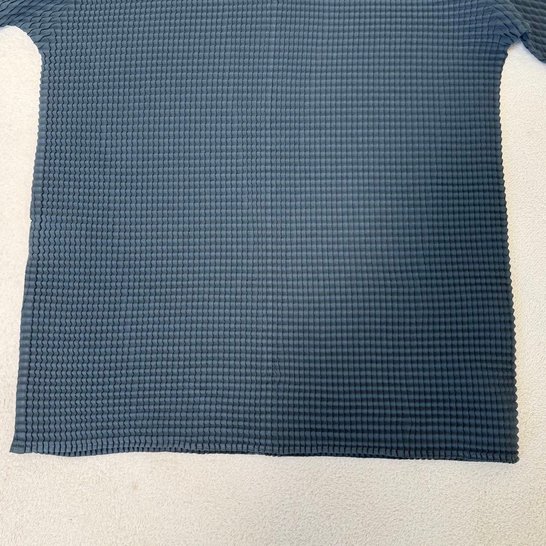 極美品✨ISSEY MIYAKE プリーツ　グリーン　オーバーサイズ　長袖