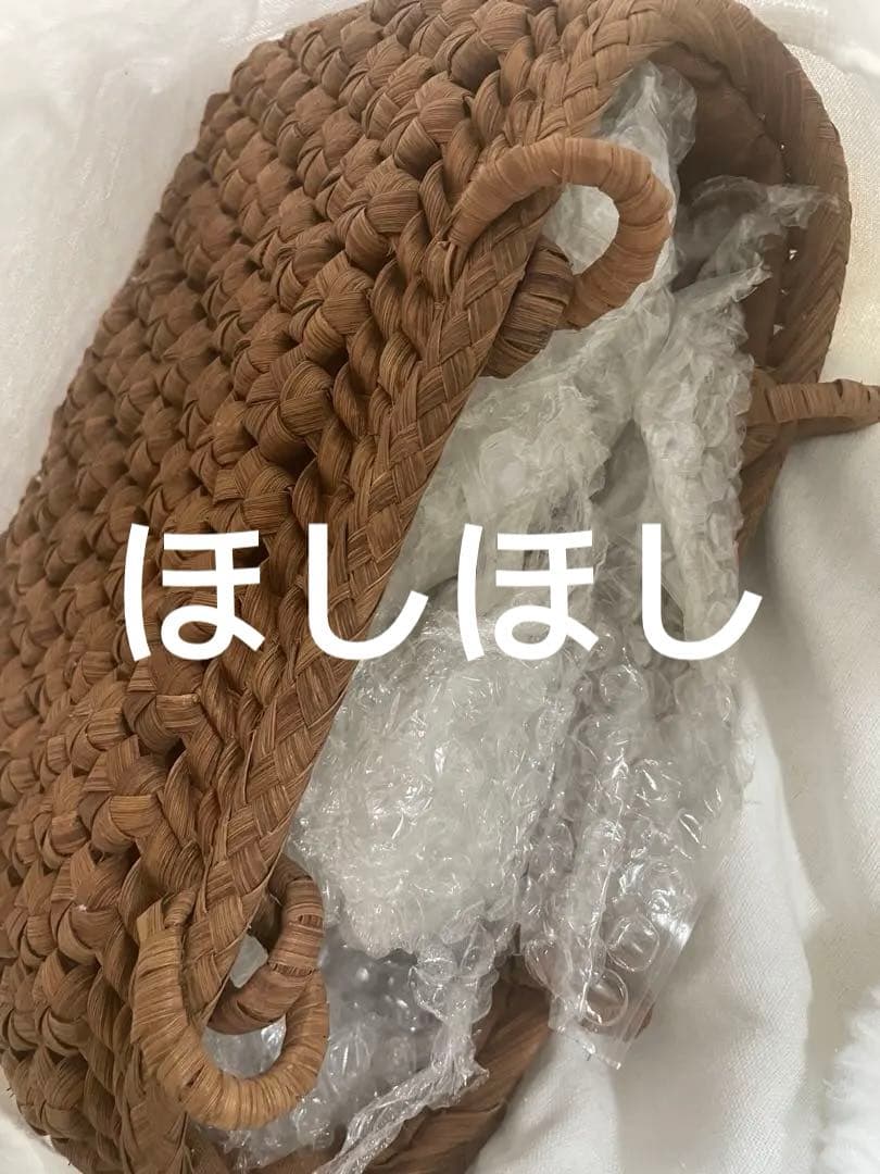 新品　山葡萄かごバッグ 手提げ 保存袋付き 人気の定番 素敵　翌日発送