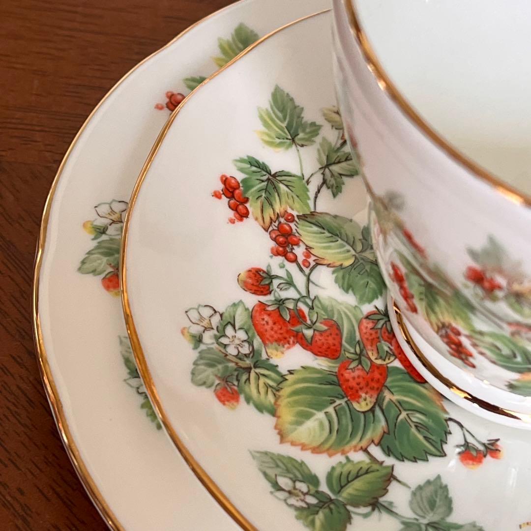 【英国ビンテージ】ダッチェス★ワイルドベリー★トリオ