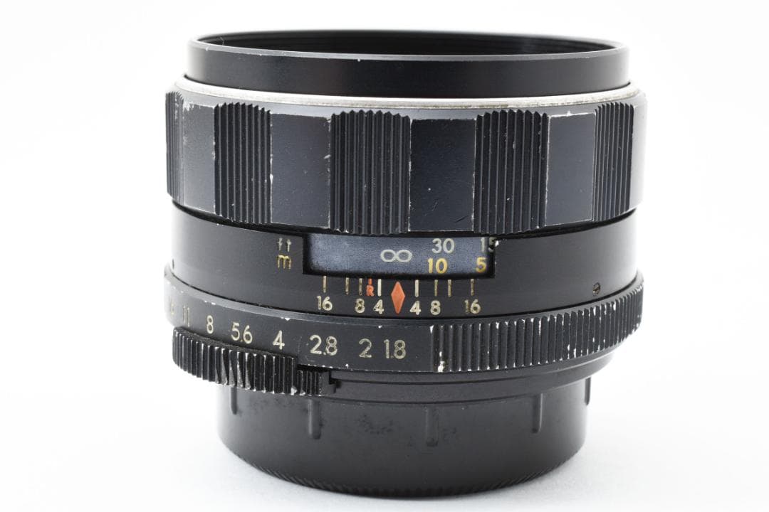 ☆前期型☆ Super Takumar 55mm F1.8 フード付 F0175