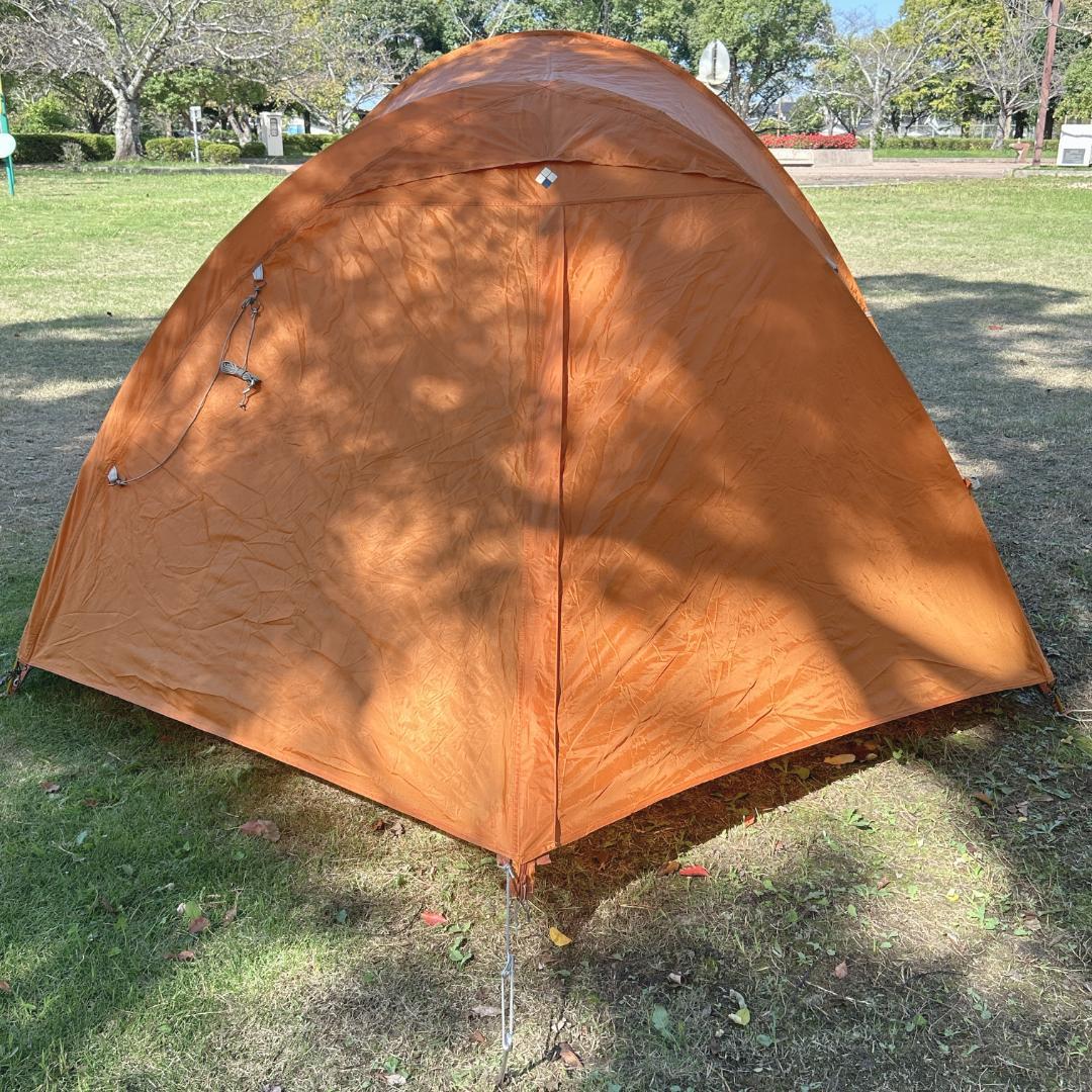 【美品】モンベル mont-bell クロノスキャビン 2 オレンジ 2〜3人用