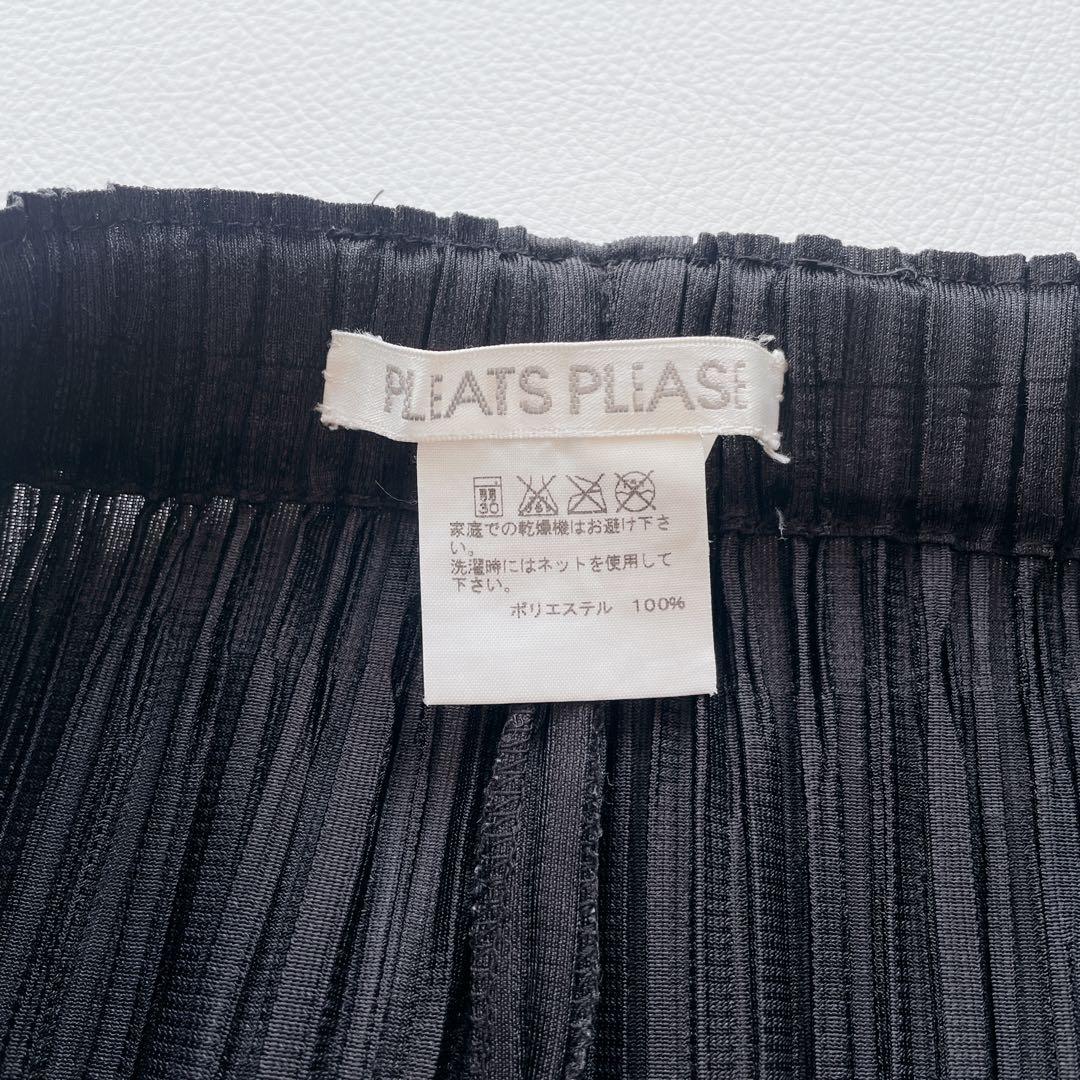 美品✨プリーツプリーズ　サルエルパンツ　プリーツパンツ　黒　サイズ3