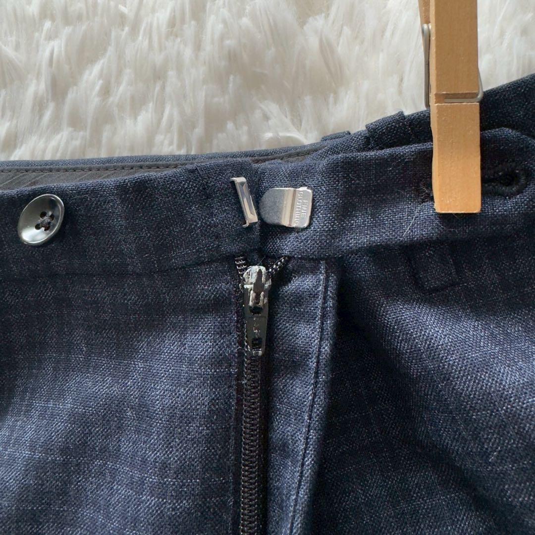 SUIT SELECT✨セットアップ スーツ タータンチェック　ネイビー　AB6