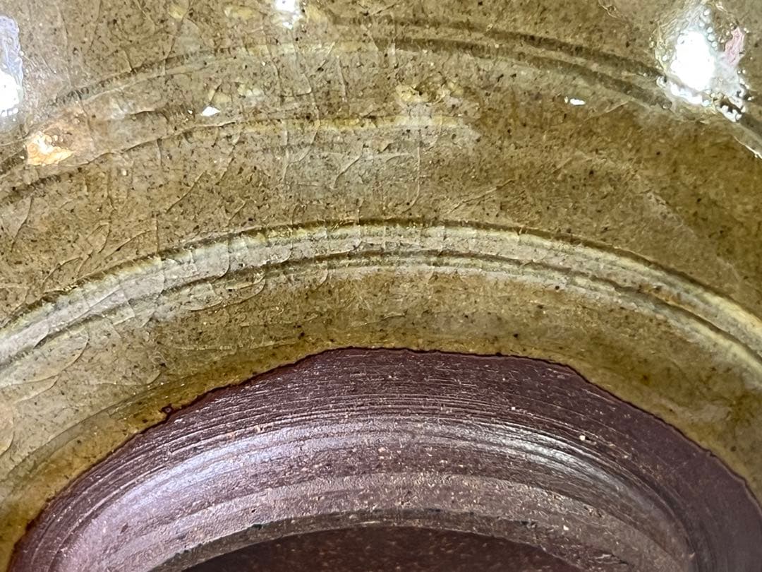 DT752 茶道具 横井米禽作 雲鶴写鉢 共箱