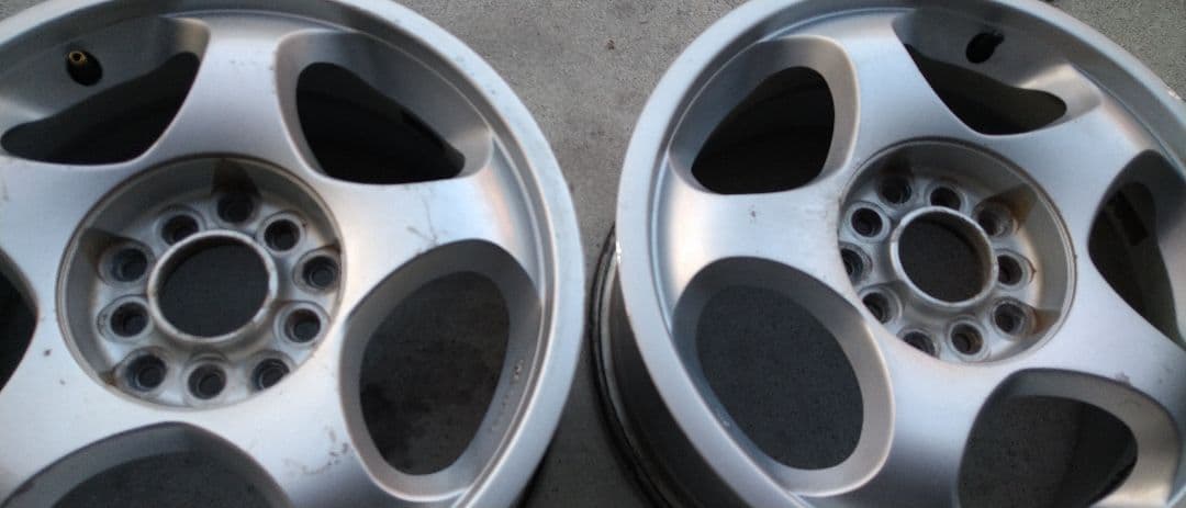 15インチ　5穴マルチ　アルミホイール