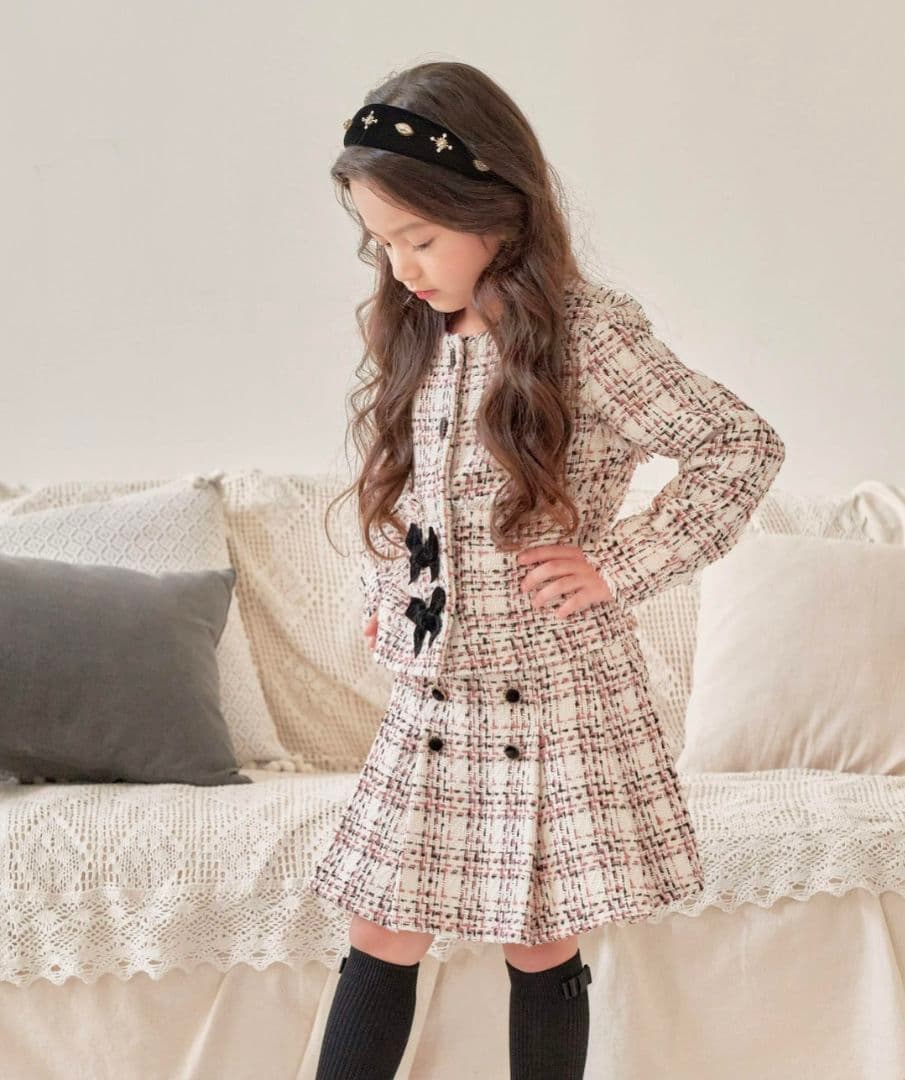 ツイードセットアップ　110cm　フォーマル