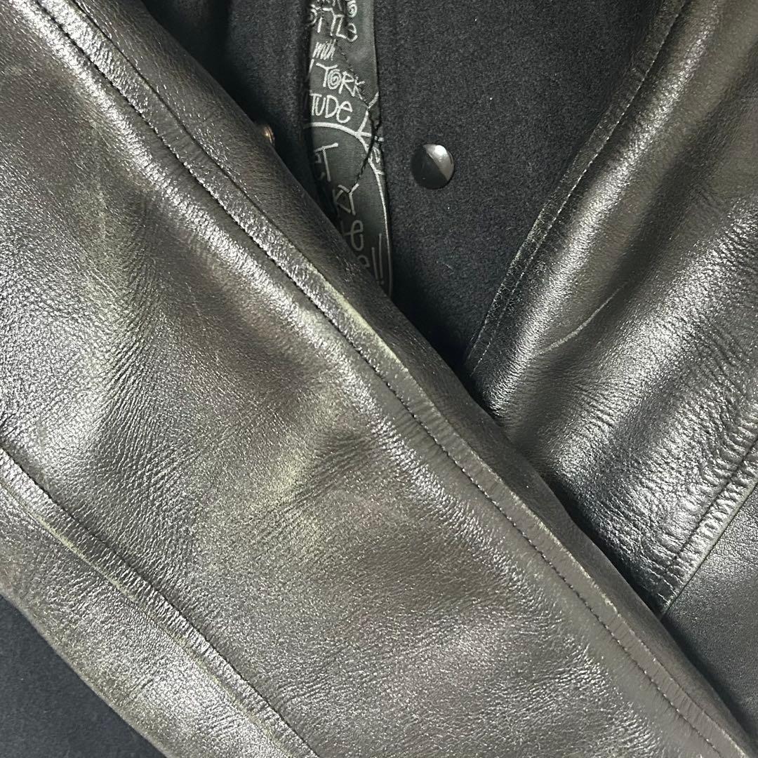 激レア STUSSY × BEDWIN スタジャン ジャケット コラボ 12aw