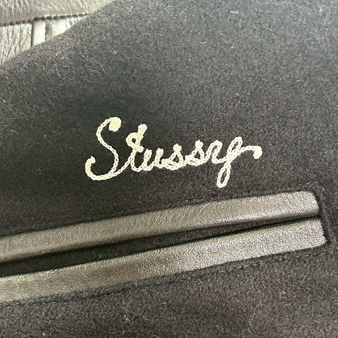 激レア STUSSY × BEDWIN スタジャン ジャケット コラボ 12aw
